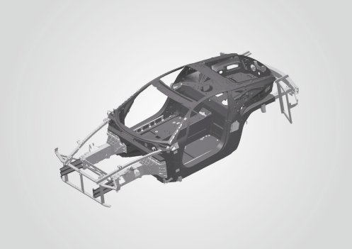 4 - Lexus LF-A Carbon Fibre Monocoque